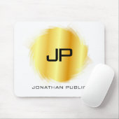 Maßgeschneiderte Vorlage für das Metallic Gold Loo Mousepad (Mit Mouse)