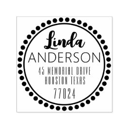 Maßgeschneiderte Vorlage für die 1.5"x1.5"-Briefma Permastempel