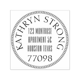 Maßgeschneiderte Vorlage für die 1.5"x1.5"-Briefma Permastempel