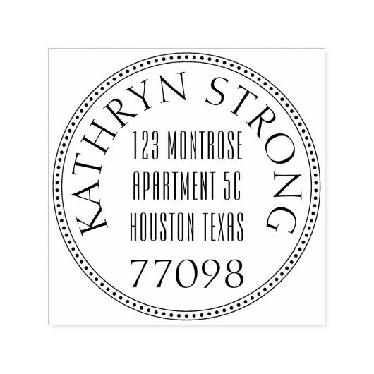 Maßgeschneiderte Vorlage für die 1.5"x1.5"-Briefma Permastempel (Design)