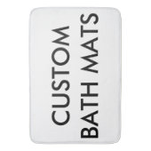 Maßgeschneiderte Vorlage für die Personalisierte D Badematte (Vorderseite Vertikal)