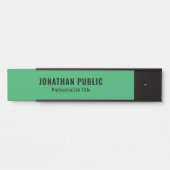 Maßgeschneiderte Vorlage für die Schilderung von e Türschild (Vorderseite )