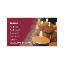 Maßgeschneiderte Vorlage für Kerzen