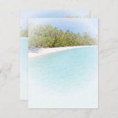 Maßgeschneiderte Vorlage für Meerespalmen (Vorne/Hinten)