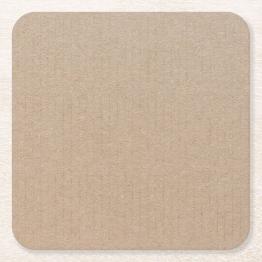 Maßgeschneiderte Vorlage für Papierblöcke in rusti Rechteckiger Pappuntersetzer (Vorderseite)