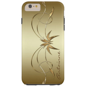 Maßgeschneiderte Vorlage für Royal Golden Ornament Tough iPhone 6 Plus Hülle