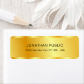 Maßgeschneiderte Vorlage Metallic Gold Look Elegan (Insitu)