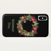 Maßgeschneiderte Weihnachts-Handy-Fall mit Feierta Case-Mate iPhone Hülle (Rückseite (Horizontal))