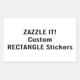 Maßgeschneiderte Weihnachts-RECTANGLE Stickers Bla
