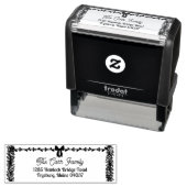 Maßgeschneiderte Weihnachts-Selbstfarben-Briefmark Permastempel (Beispiel)