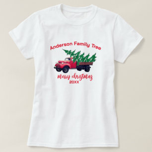 Massgeschneiderte Weihnachtsbaum-Familie Weihnacht T-Shirt