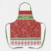 Maßgeschneiderte Weihnachtsfeiertage, Heilige und  Schürze (Vorderseite)