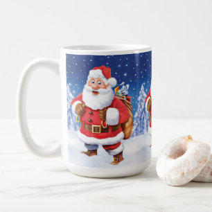 Maßgeschneiderte Weihnachtskaffee-Tasse, Jolly San Kaffeetasse