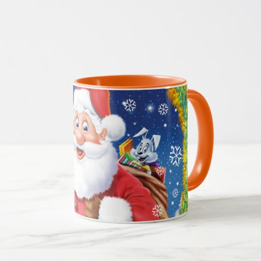 Maßgeschneiderte Weihnachtskaffee Tasse , Weihnach (VorderseiteRechts)