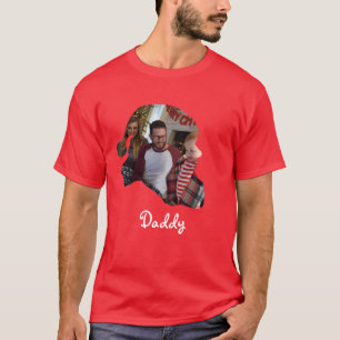 Maßgeschneiderte Weihnachtsmannmütze Foto Weihnach T-Shirt
