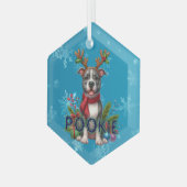 Maßgeschneiderte Weihnachtsschmuck (Vorderseite Links)