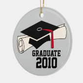 Maßgeschneiderte Weihnachtsschmuck für Abschluss (Links)