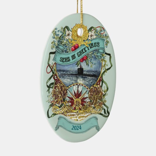 Maßgeschneiderte Weihnachtsschmuck für U-Boote (Rechts)