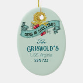 Maßgeschneiderte Weihnachtsschmuck für U-Boote (Hinten)