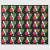 Maßgeschneiderte Weihnachtsschnecken Geschenkpapier (Flach)