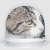 Maßgeschneiderte Weihnachtsschneedecke mit niedlic Schneekugeln (Vorderseite)