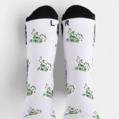 Maßgeschneiderte Weihnachtssocken, Funny Beat Gesi Socken (Oben)