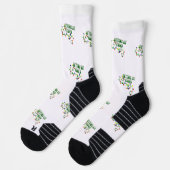 Maßgeschneiderte Weihnachtssocken, Funny Beat Gesi Socken (Links)