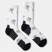 Maßgeschneiderte Weihnachtssocken, Funny Beat Gesi Socken (Rechts)