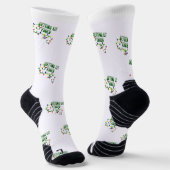 Maßgeschneiderte Weihnachtssocken, Funny Beat Gesi Socken (Gewinkelt)
