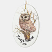 Maßgeschneiderte Weihnachtswasserröhre im Baum Keramikornament (Links)