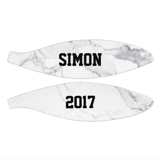 Maßgeschneiderte weiße Marmortextur Mini Basketball (Panele)