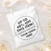 Maßgeschneiderte Weißfavoriten Taschen 60% Rabatt Geschenktütchen (Ausgeschnitten)