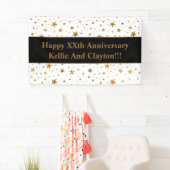 Maßgeschneiderte White/Gold Stars mit Jubiläum der Banner (Insitu)