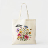Maßgeschneiderte Wildblume Tasche für Sie, Mama &  (Vorne)