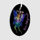 Maßgeschneiderte Winged Pixie Ornament (Vorderseite)