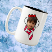 Maßgeschneiderte Winter Ear Muff Foto Stand Tasse