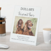 Maßgeschneiderte wir für Begleiter Hochzeitskeks B Sockelschild (In SItu)