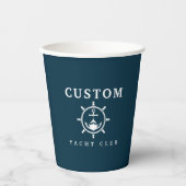 Maßgeschneiderte Yacht-Cups, maßgeschneidertes Yac Pappbecher (Vorderseite)