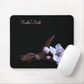 Maßgeschneiderte zarte Blume Blumenmousepad Mousepad (Mit Mouse)