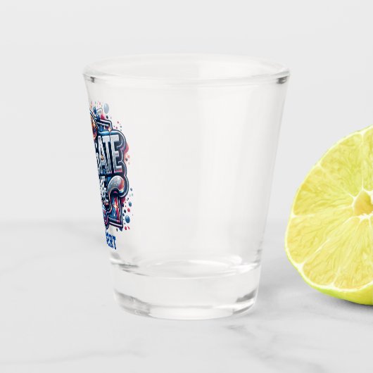 Maßgeschneiderte Zeit Schnapsglas (Rechts)