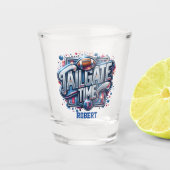 Maßgeschneiderte Zeit Schnapsglas (Vorderseite)