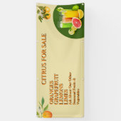 Maßgeschneiderte Zitrusfrüchte für den Verkauf von Banner (Vertikal)