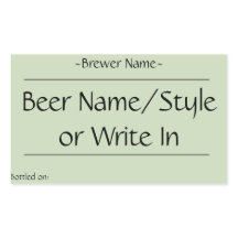 Maßgeschneiderte Zuhause Brew Beer Flasche Labels