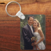 Maßgeschneiderte Zwei-Bild-Aluminium-Doppelseitig Schlüsselanhänger (Vorderseite)