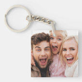 Maßgeschneiderte Zwei-Foto-Doppelseiten-Acryl Schlüsselanhänger (Vorderseite)