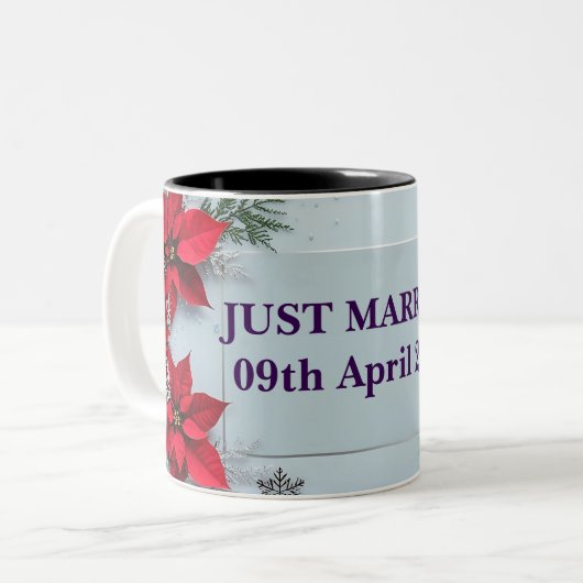 Maßgeschneiderte zwei Töne Tasse (Vorderseite Links)