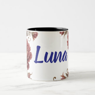 Maßgeschneiderte zweifarbige Tasse