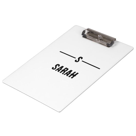 Maßgeschneiderte Zwischenablage - Stilvolles Büroz Klemmbrett (Schrägansicht)