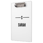 Maßgeschneiderte Zwischenablage - Stilvolles Büroz Klemmbrett (Links)