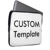 Maßgeschneiderter 13" oder 14" Neoprenschlauch Laptopschutzhülle (Vorne Rechts)